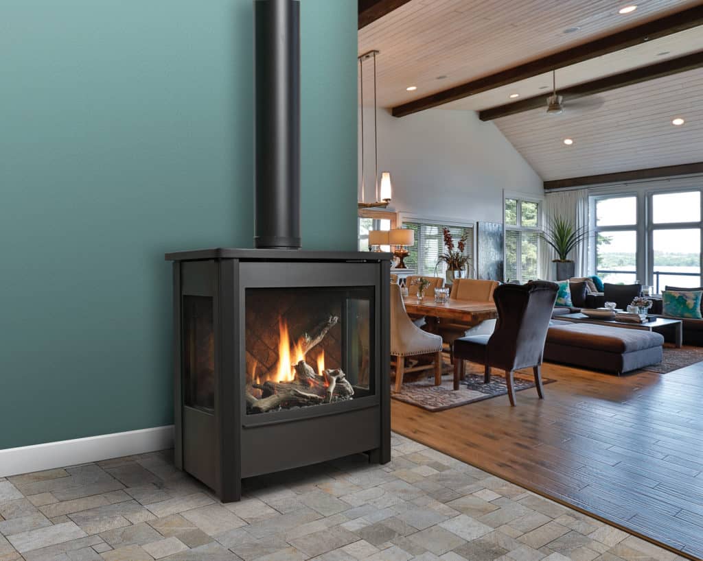 Marquis Vantage Freestanding Gas Stove Safe Home Fireplace