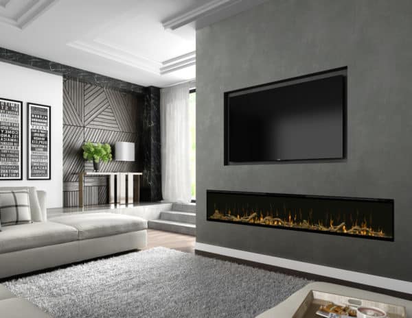 Dimplex ignitexl 100" linear electric fireplace | safe home fireplace: strathroy & london ontario