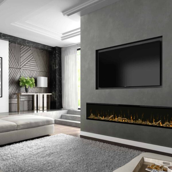 Dimplex IgniteXL 100" Linear Electric Fireplace | Safe Home Fireplace: Strathroy & London Ontario