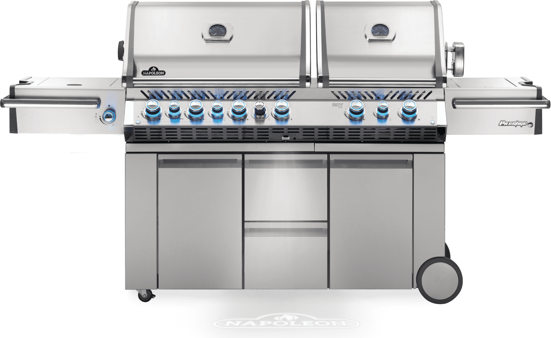 Napoleon Prestige PRO 825 With Power Side Burner and Infrared Rear and