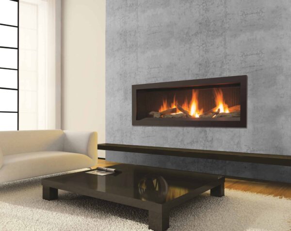 Enviro c44 linear gas fireplace | safe home fireplace in strathroy & london ontario