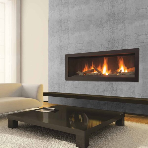 Enviro c44 linear gas fireplace | safe home fireplace in strathroy & london ontario