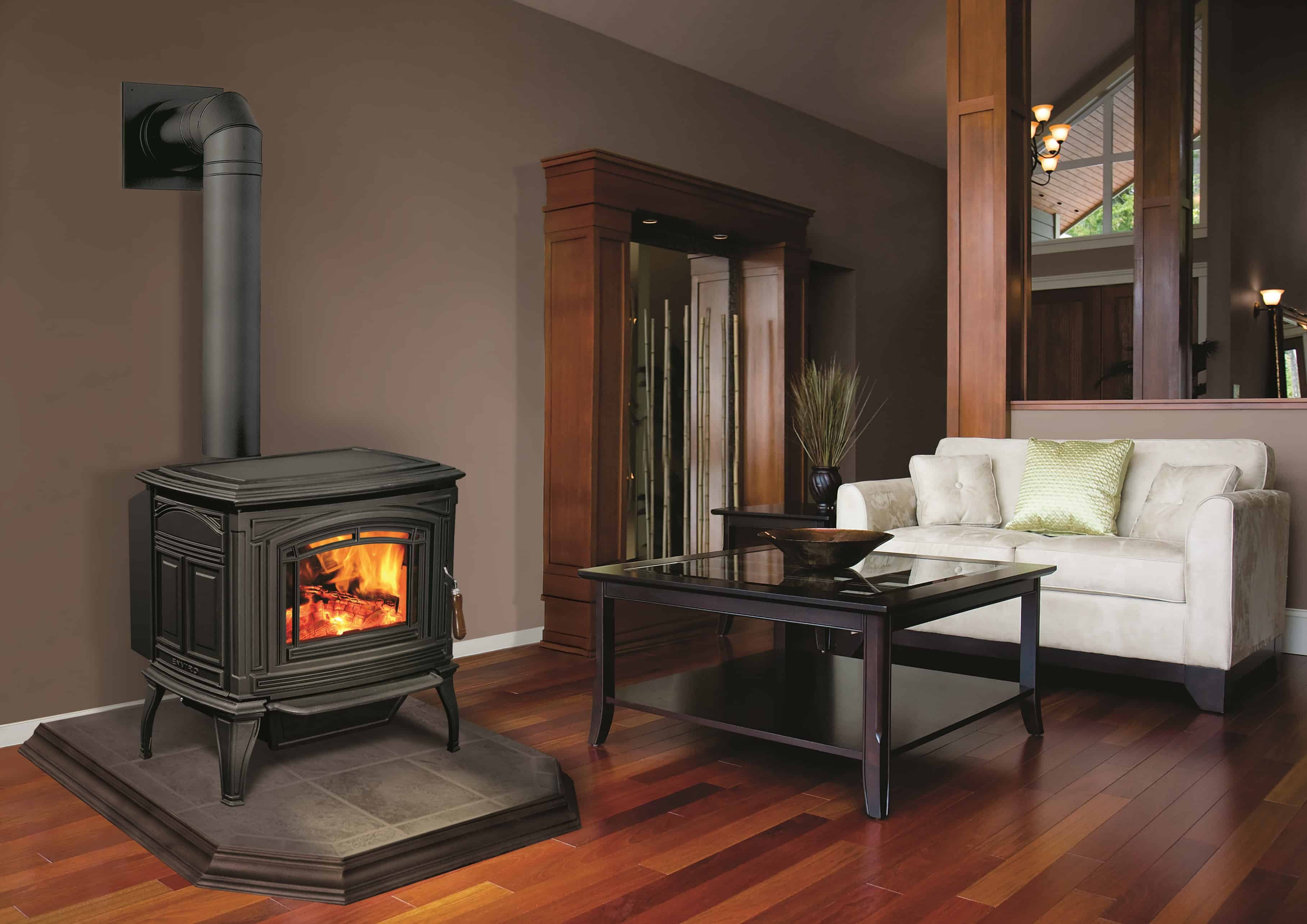Enviro Boston 1700 Wood Stove Safe Home Fireplace