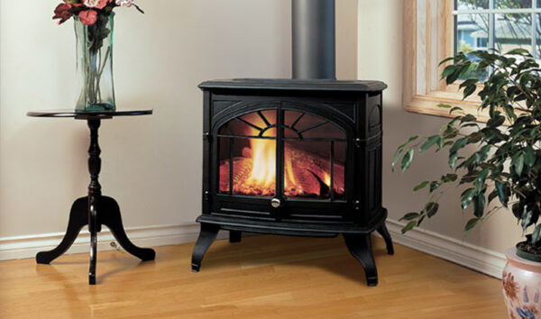 Enviro westport cast iron freestanding gas stove | safe home fireplace in london & strathroy ontario