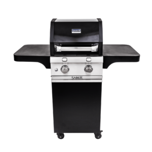 Saber 2-Burner Cast Black Gas Grill