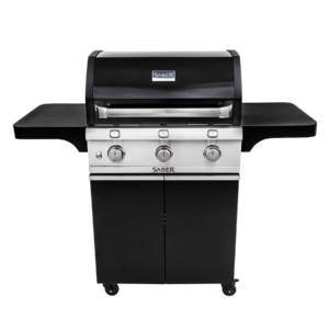 Saber 3-Burner Cast Black Gas Grill