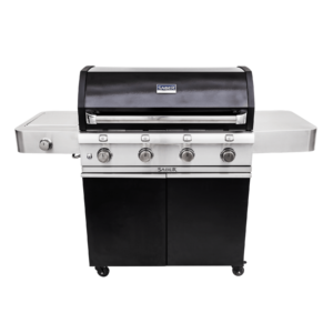 Saber 4-Burner Cast Black Gas Grill