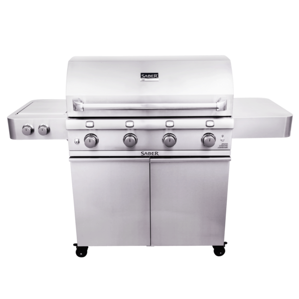 Saber 4-Burner Stainless Steel Gas Grill