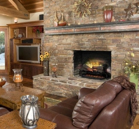 Dimplex revillusion 25" plug-in electric log set | safe home fireplace: strathroy & london ontario