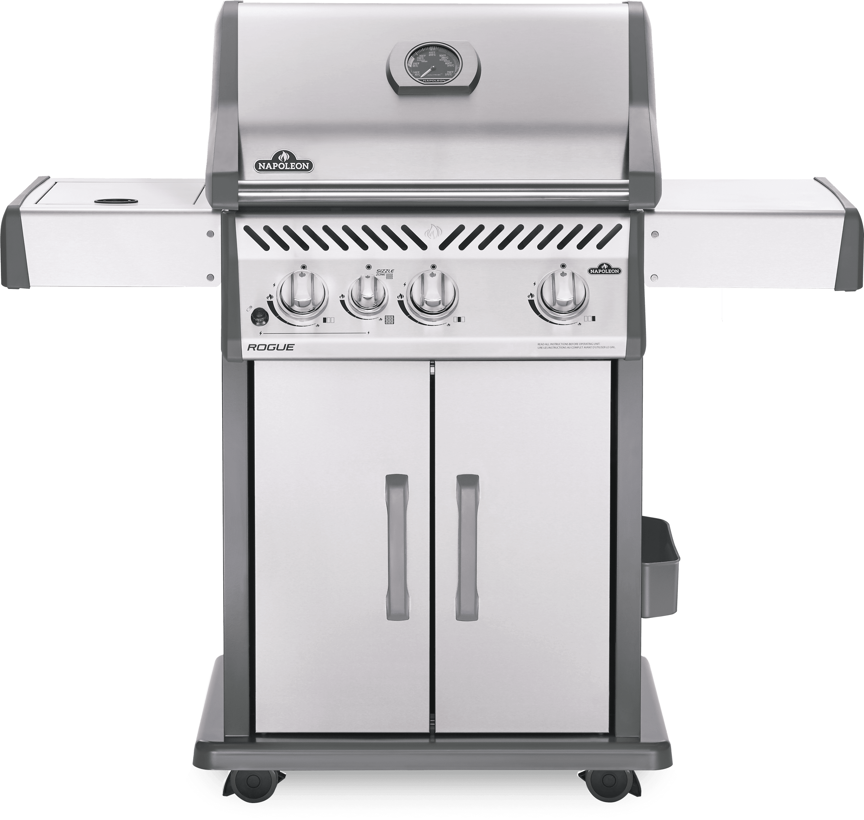 Napoleon Rogue 425 With Infrared Side Burner Safe Home Fireplace