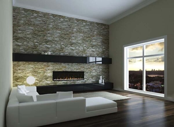 Dimplex ignitexl 50" linear electric fireplace | safe home fireplace in strathroy & london ontario