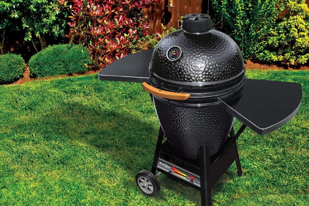 Black Olive Charcoal Grill Safe Home Fireplace
