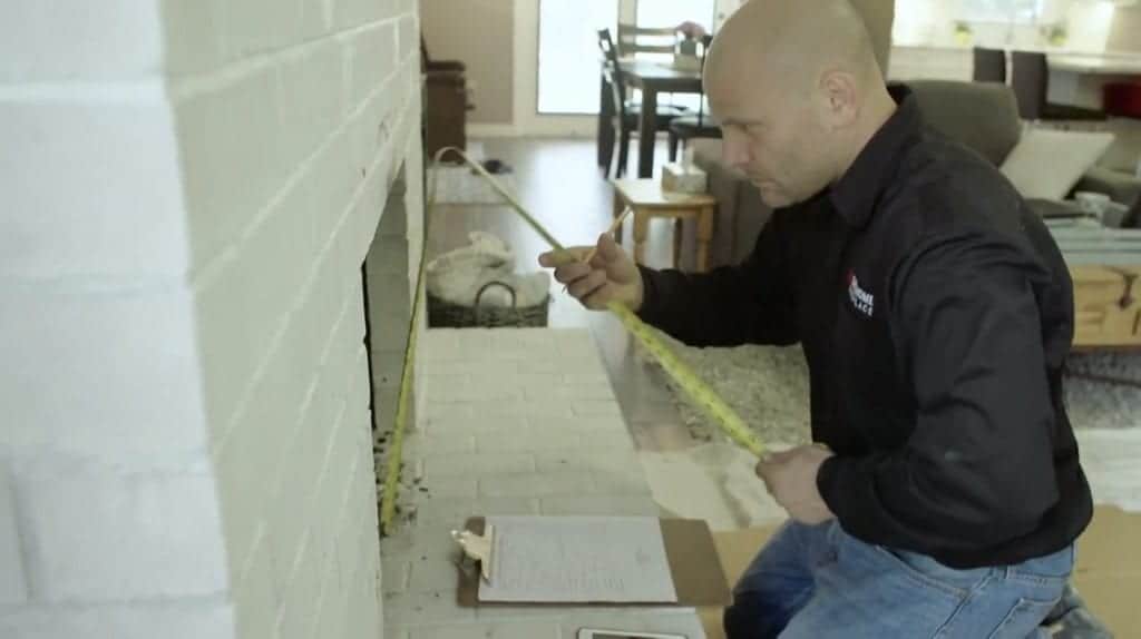 home fireplace inspection