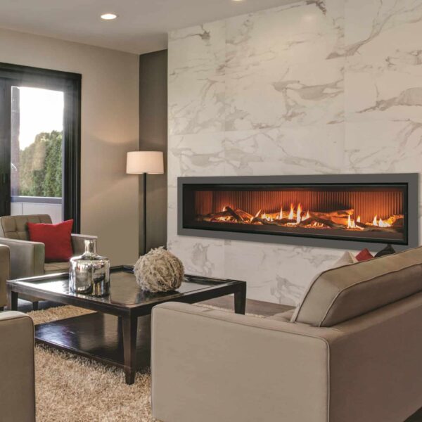 Enviro C72 linear gas fireplace