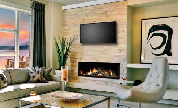 Marquis serene 60" linear gas fireplace