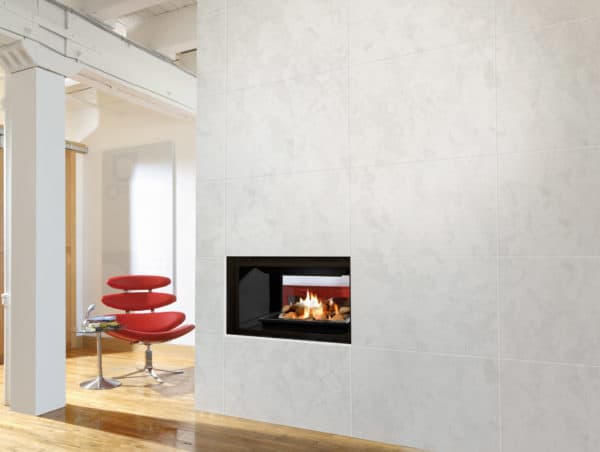 Marquis gemini see through gas fireplace