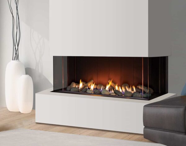 Urbana u50 multi-sided gas fireplace