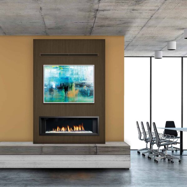 Marquis Enclave 48 Gas Fireplace - can be installed as single-sided, corner or bay peninsular - Safe Home Fireplace in London and Strathroy Ontario