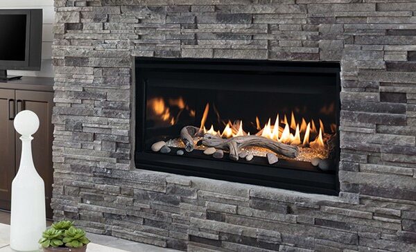 Astria compass dlx 45" linear gas fireplace | safe home fireplace: london & strathroy ontario