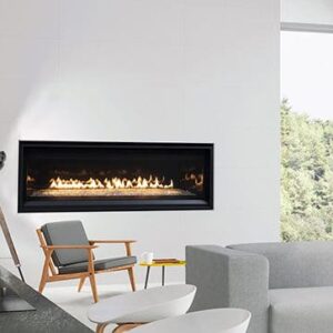 Astria compass 55" dlx linear gas fireplace | safe home fireplace in london and strathroy ontario