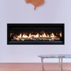 Astria compass 55" linear gas fireplace | safe home fireplace: strathroy & london ontario