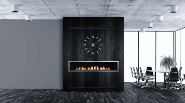 Enclave 72 linear gas fireplace | safe home fireplace in london & strathroy