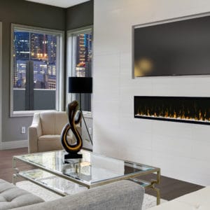 Dimplex ignitexl 60" linear electric fireplace | safe home fireplace in london & strathroy ontario
