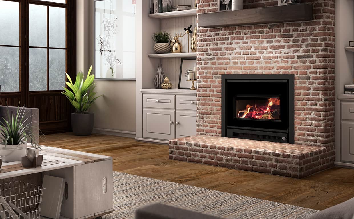 Osburn Inspire 2000 Wood Insert Safe Home Fireplace