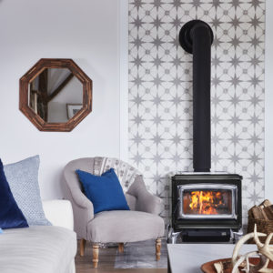 Pacific energy summit classic le wood stove | safe home fireplace in london & strathroy ontario