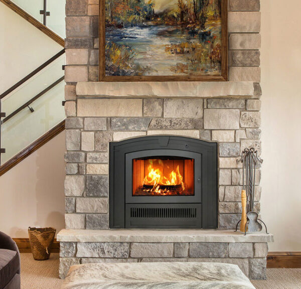 Rsf opel plus keystone wood burning fireplace | safe home fireplace in london & strathroy ontario