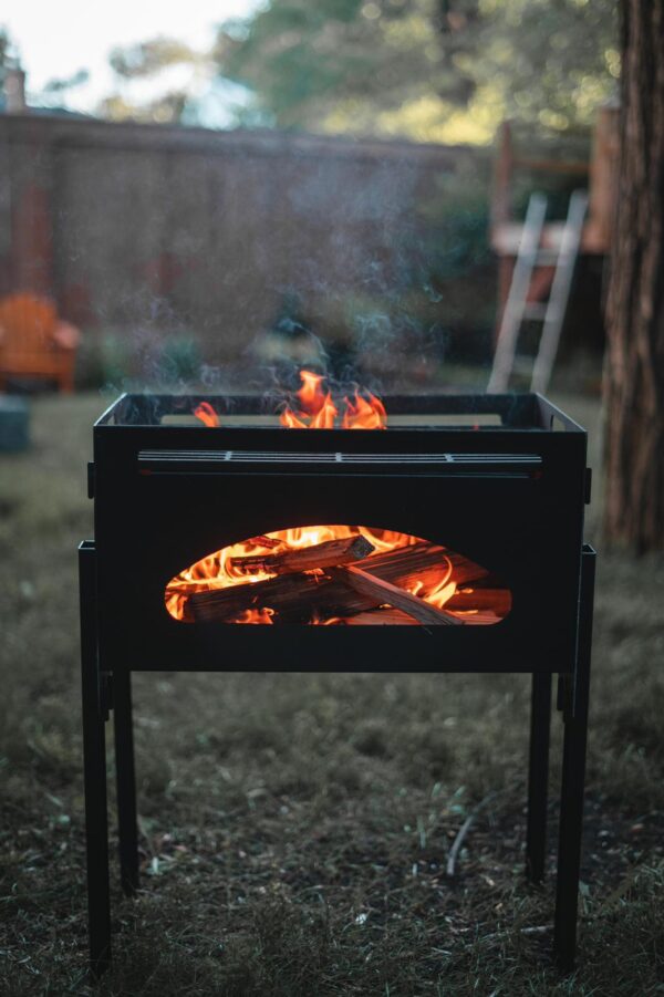 Black earth roam - wood burning firepit | safe home fireplace in strathroy & london on