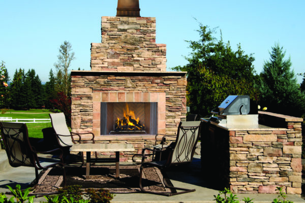 Astria oracle 42 outdoor wood fireplace | safe home fireplace in strathroy & london