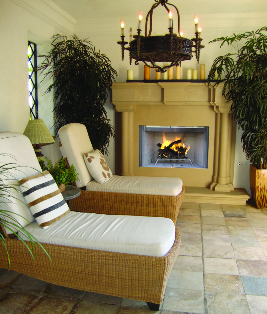 Astria Tuscan 36 Outdoor Wood Fireplace Safe Home Fireplace