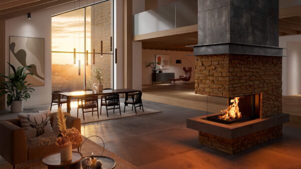 Spartherm arte u-70h wood burning fireplace | safe home fireplace in london & strathroy ontario