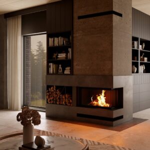 Spartherm varia 2r-100h wood burning fireplace | safe home fireplace in london & strathroy ontario