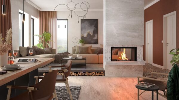 Spartherm varia b-fdh wood burning fireplace | safe home fireplace in london & strathroy