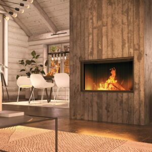 Spartherm Varia M-100h wood burning fireplace | Safe Home Fireplace in London & Strathroy ON