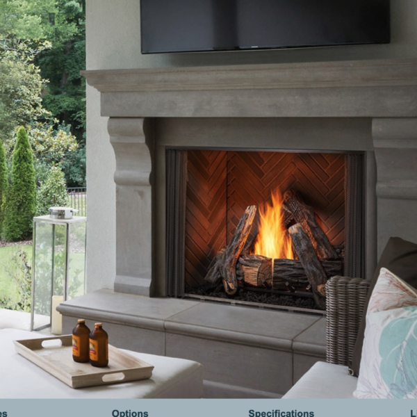 Majestic Courtyard Gas Fireplace | Safe Home Fireplace in London, Strathroy & Sarnia Ontario