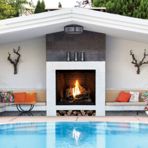 Urbana u44 outdoor gas fireplace | safe home fireplace in sarnia, london & strathroy ontario