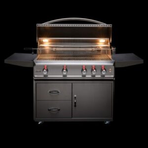 Blaze professional 44-inch 4 burner built-in gas grill with rear infrared burner