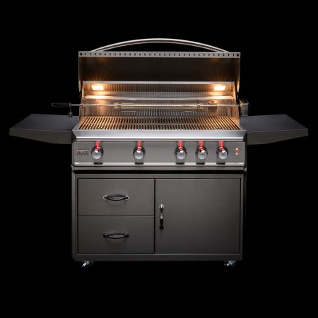 Blaze professional 44-inch 4 burner built-in gas grill with rear infrared burner