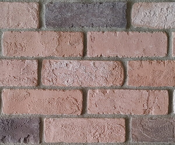 Old brick veneer
