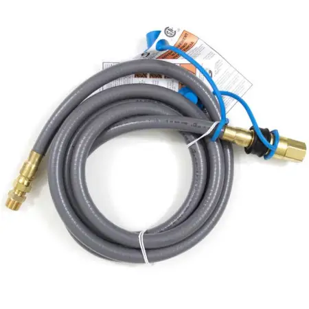 1/2 inch natural gas hose with quick disconnect