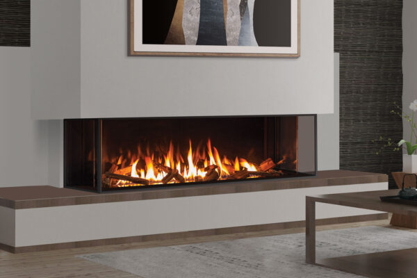 Urbana u70 screened gas fireplace