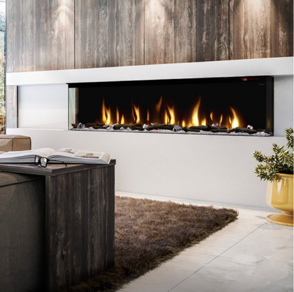Dimplex ignitexl bold 74" electric fireplace | safe home fireplace in london, sarnia and strathroy on