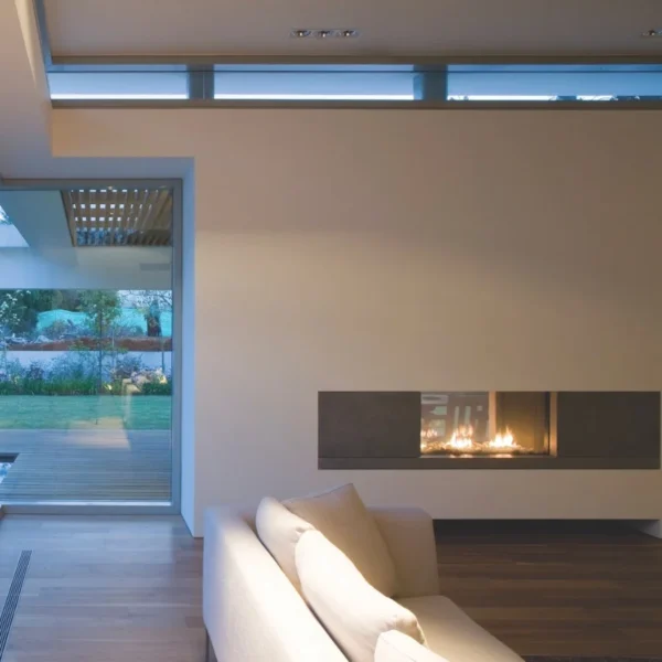 Indoor outdoor tunnel 110h image on safe home fireplace website