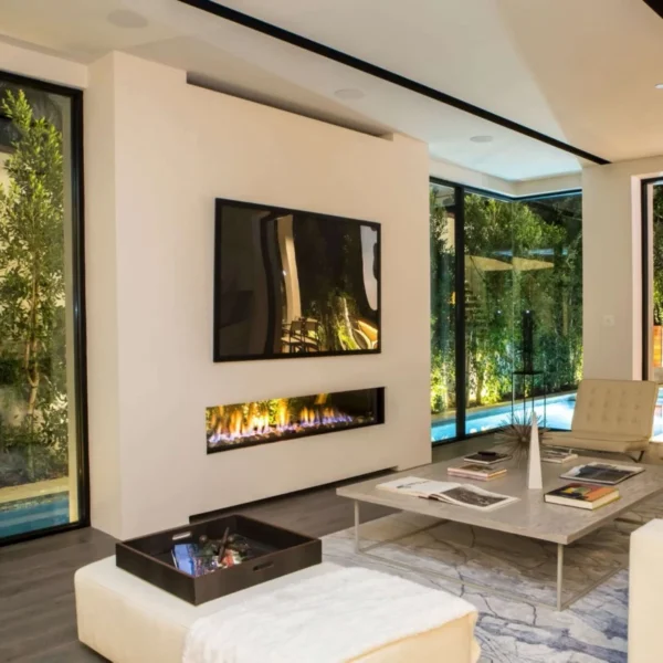 Indoor outdoor tunnel 200 image on safe home fireplace website