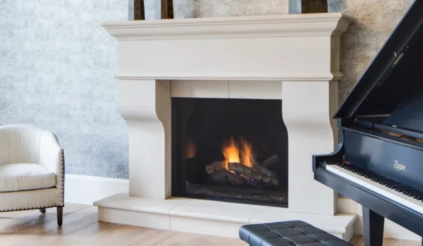 Traditional 110 image on safe home fireplace website