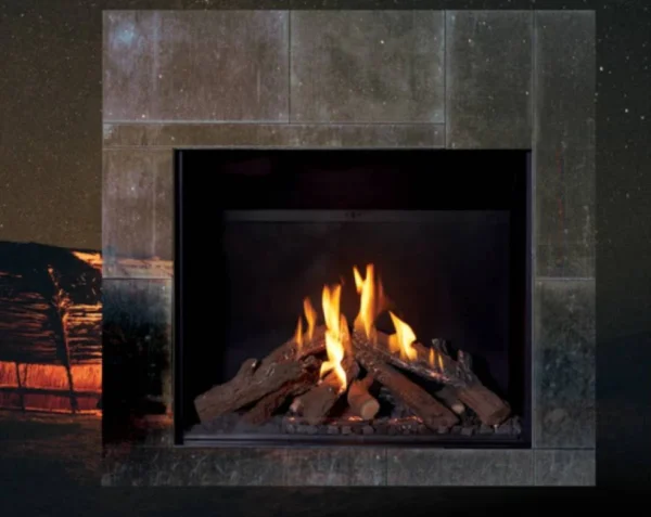 Wilderness front facing 31 image on safe home fireplace website