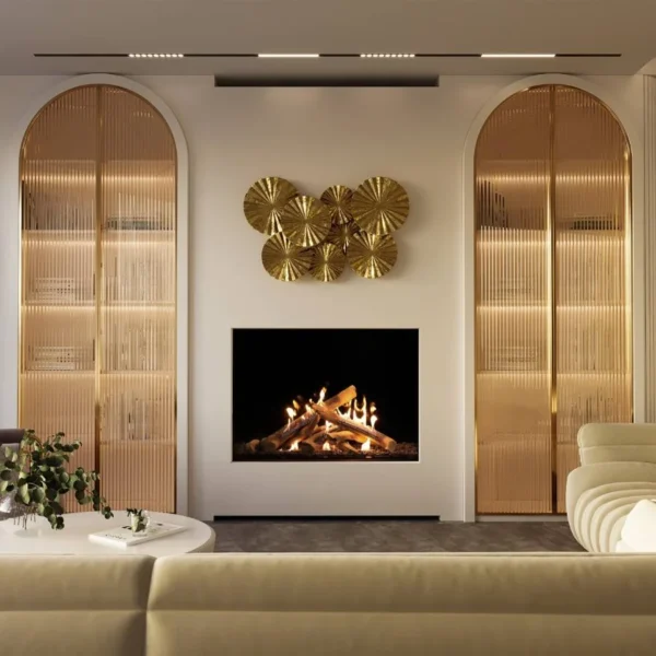 Wilderness front facing 44hh image on safe home fireplace website